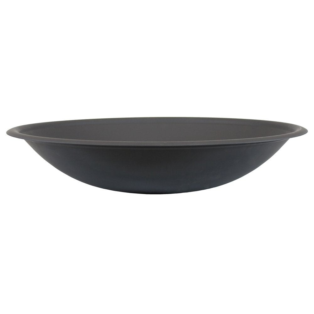 23" Black Steel Wood Burning Round Fire Pit HomeRoots