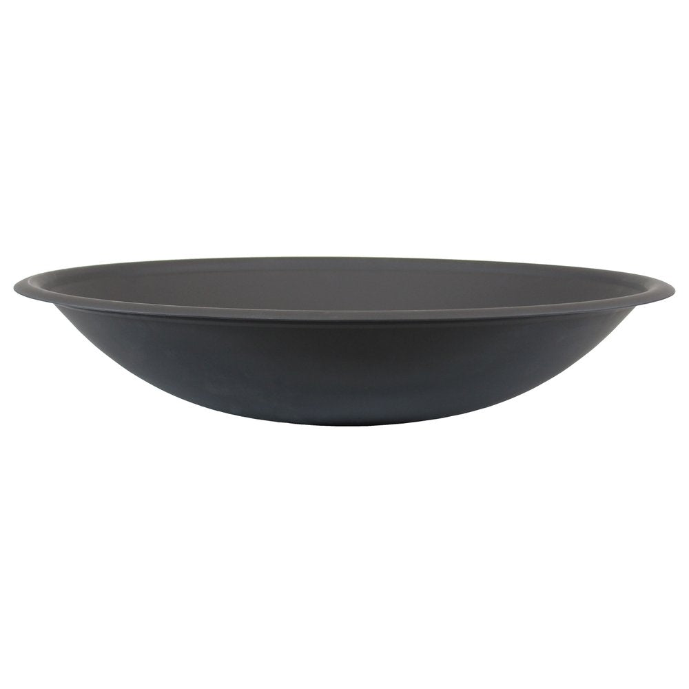 23" Black Steel Wood Burning Round Fire Pit HomeRoots