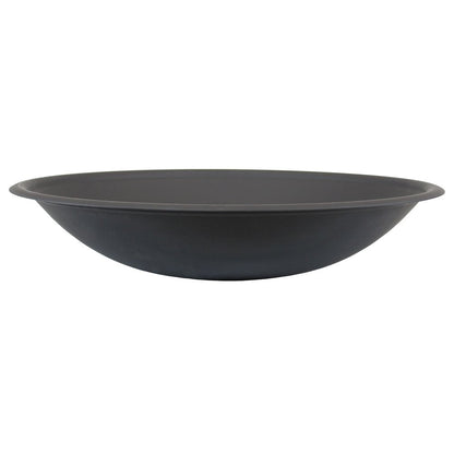 23" Black Steel Wood Burning Round Fire Pit HomeRoots