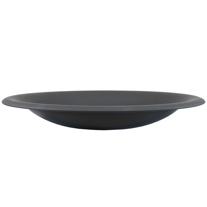 33" Black Steel Wood Burning Round Fire Pit HomeRoots
