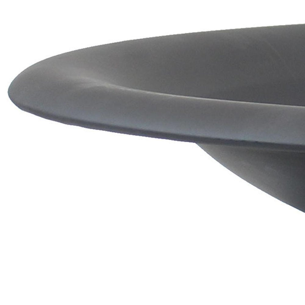 33" Black Steel Wood Burning Round Fire Pit HomeRoots