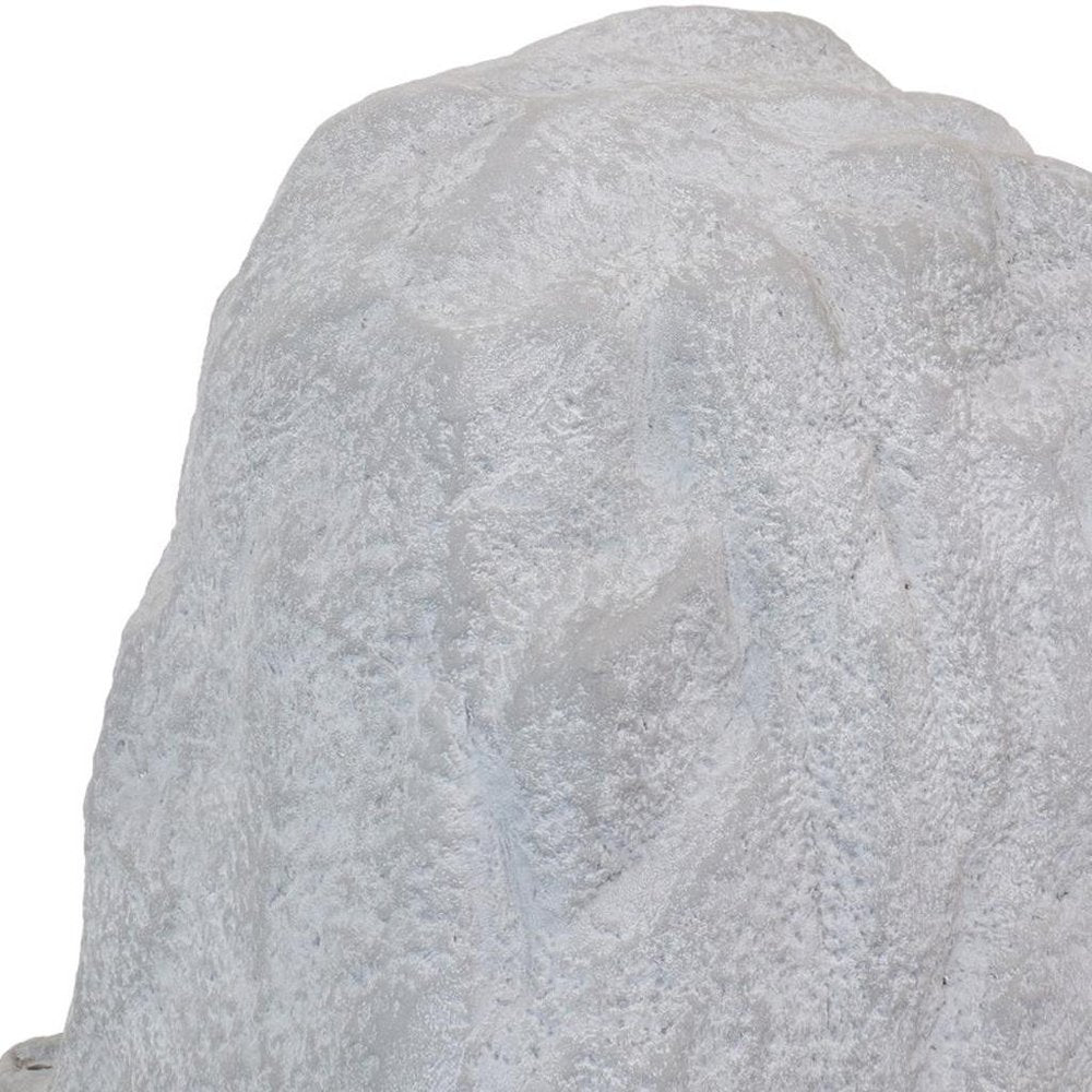 22" Gray Polyresin Faux Rock HomeRoots