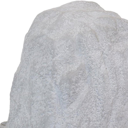 22" Gray Polyresin Faux Rock HomeRoots