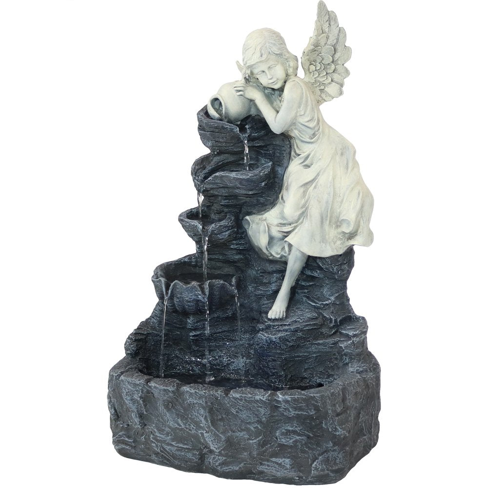 29" Gray Heavy Duty Plastic LED lights Garden Art HomeRoots