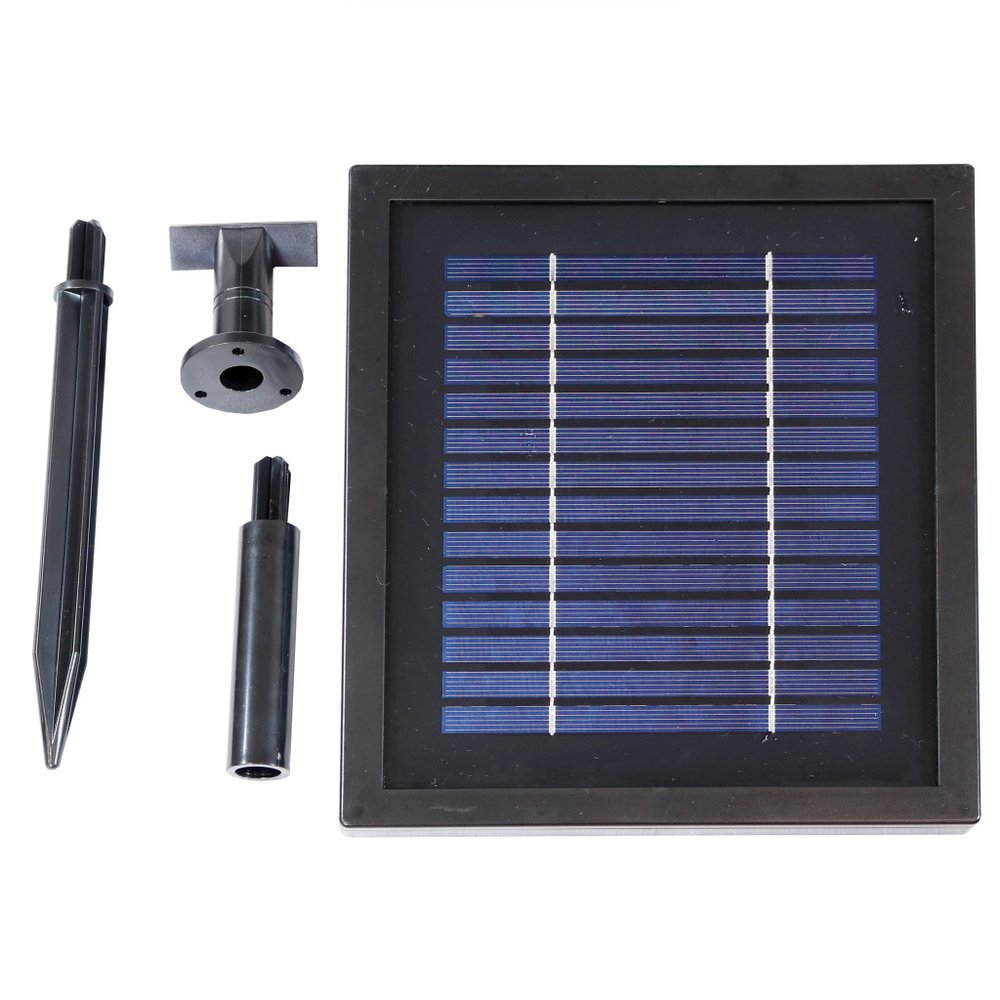 35" Black Heavy Duty Plastic Garden Art HomeRoots