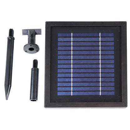 35" Black Heavy Duty Plastic Garden Art HomeRoots