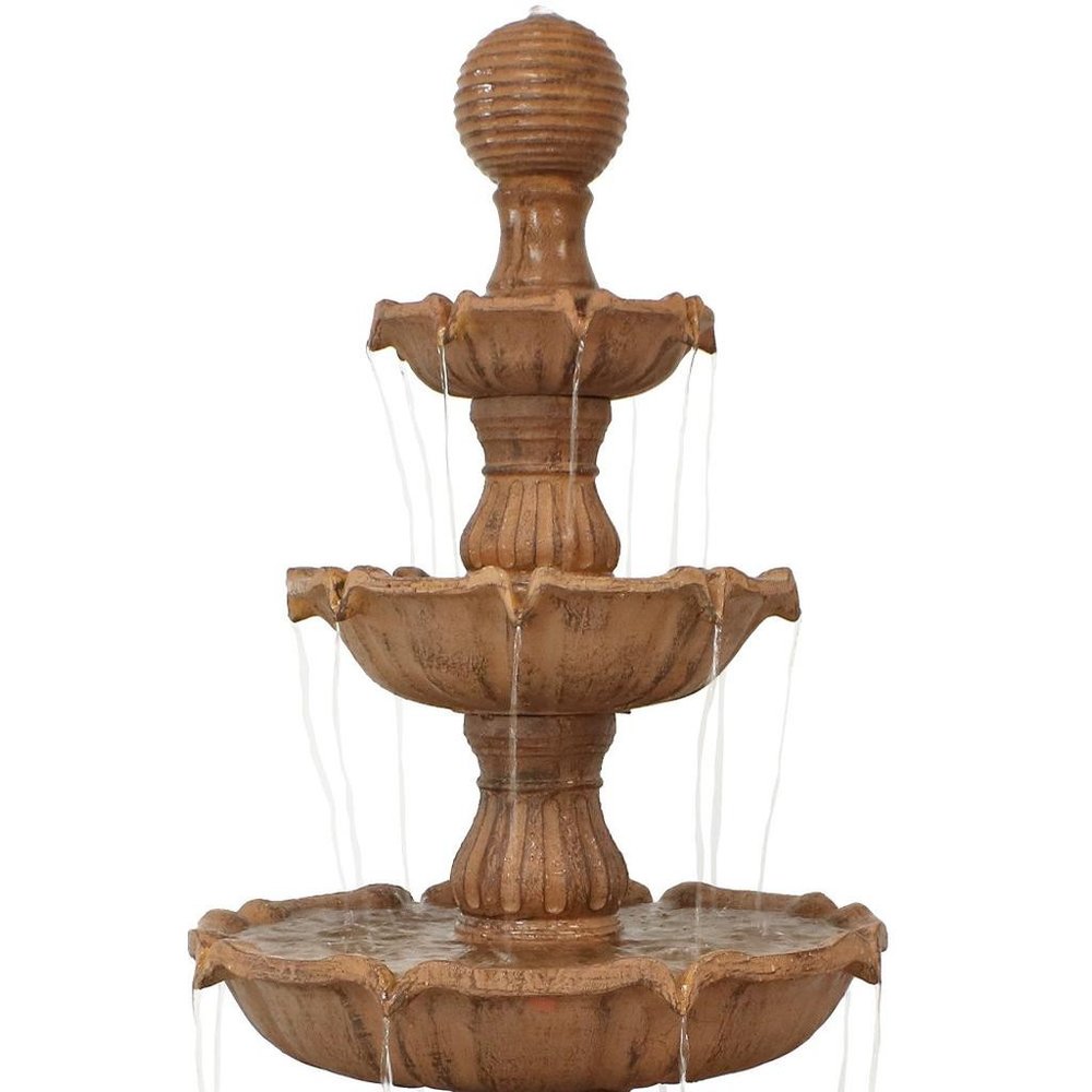 80" Brown Polyresin Garden Art HomeRoots