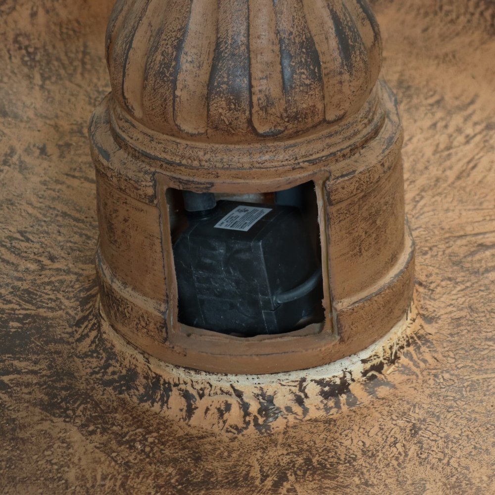 80" Brown Polyresin Garden Art HomeRoots