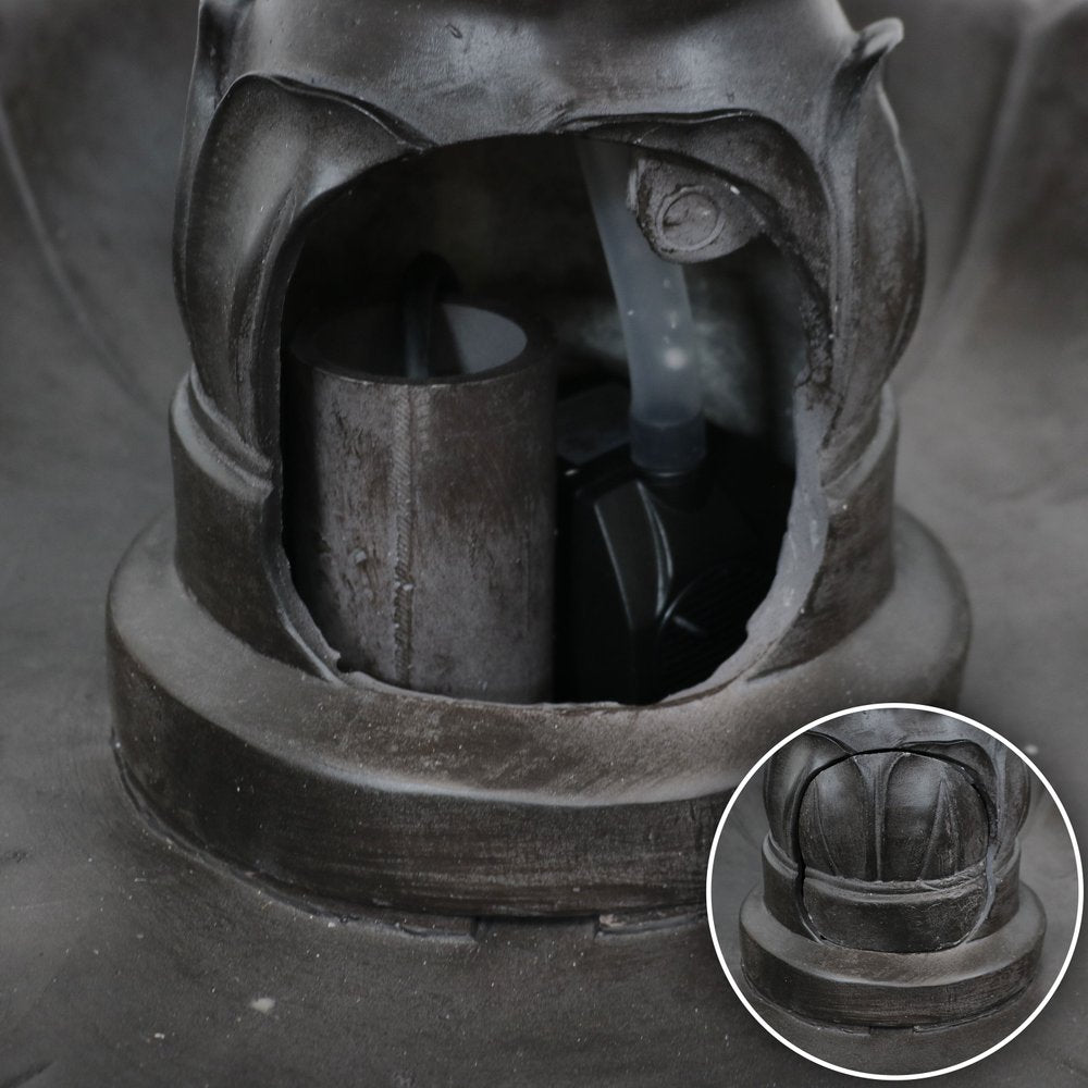 46" Dark Brown Polyresin Garden Art HomeRoots