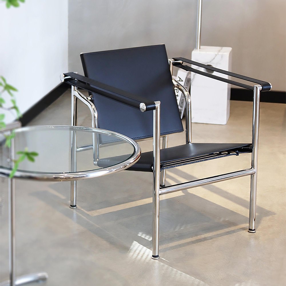 24" Silver Stainless Steel Arm Chair HomeRoots