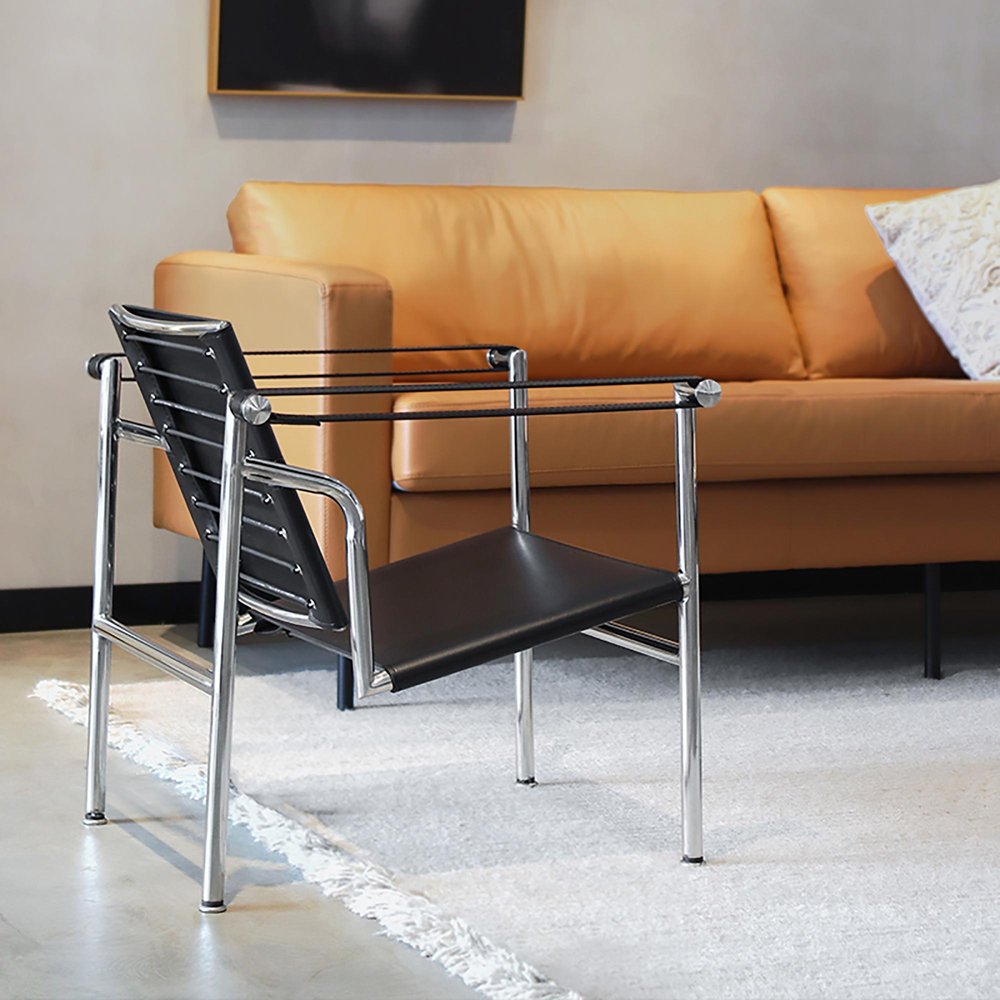 24" Silver Stainless Steel Arm Chair HomeRoots