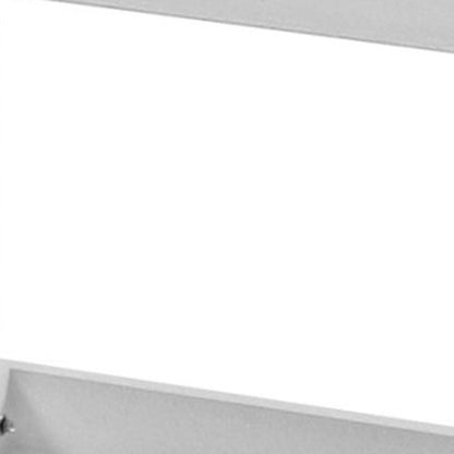 49" White Solid Wood Garden Hanging Wall or Door Decor HomeRoots