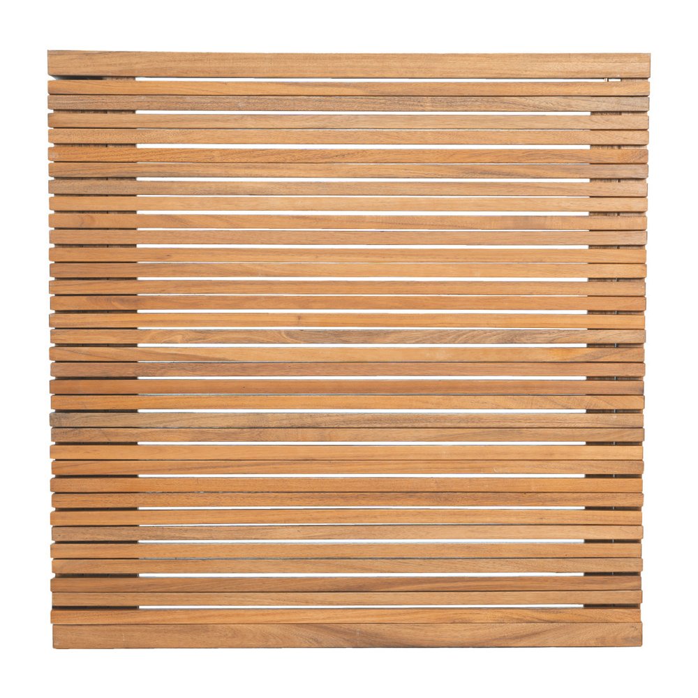60" Natural Solid Wood Extendable Outdoor Dining Table HomeRoots