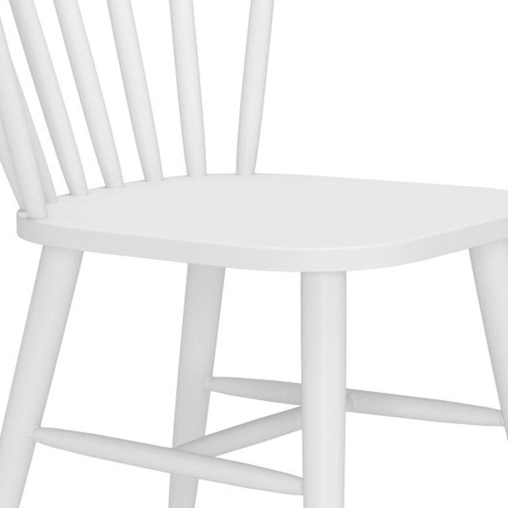 Black Aluminum Windsor Back Dining Side Chair — view 19