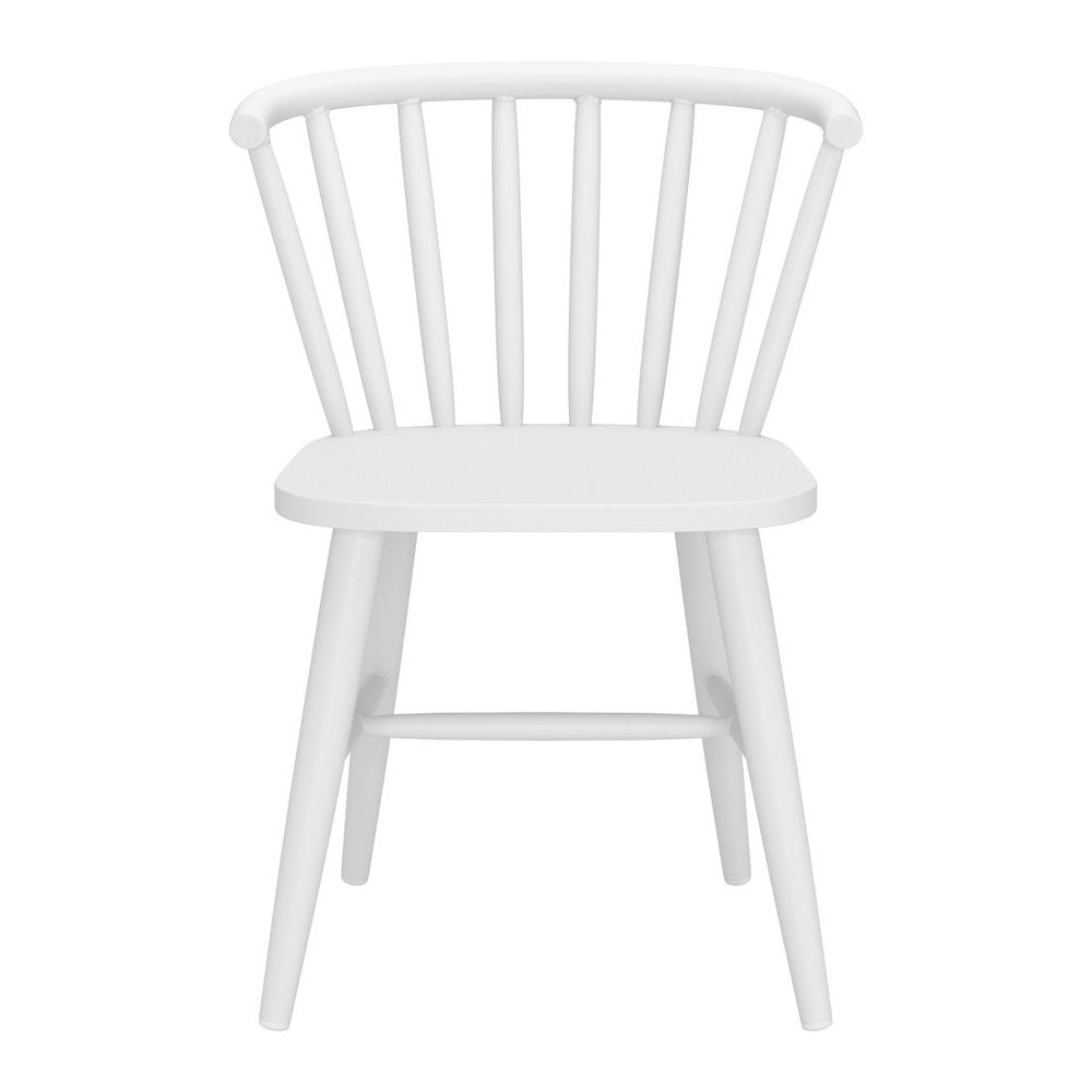 Black Aluminum Windsor Back Dining Side Chair HomeRoots