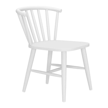 Black Aluminum Windsor Back Dining Side Chair HomeRoots