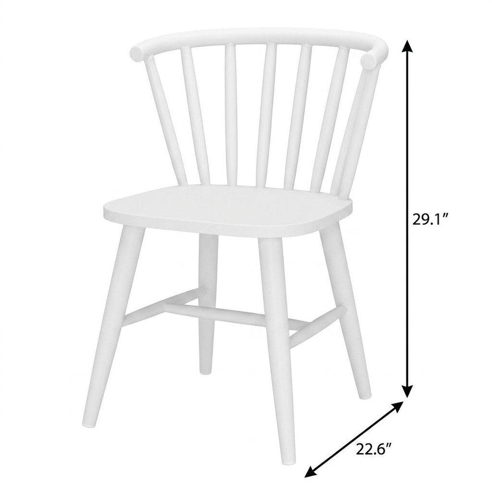 Black Aluminum Windsor Back Dining Side Chair — view 20