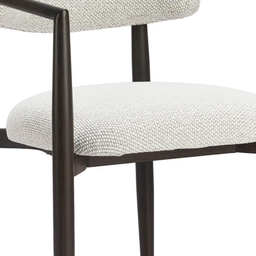 22" White Aluminum Outdoor Dining Chair — view 8