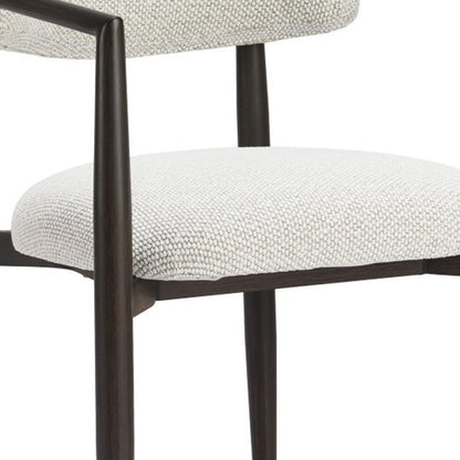 22" White Aluminum Outdoor Dining Chair HomeRoots