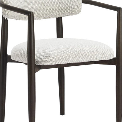 22" White Aluminum Outdoor Dining Chair HomeRoots