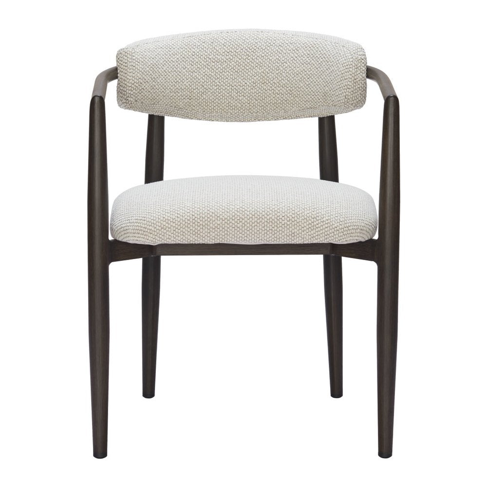 22" White Aluminum Outdoor Dining Chair HomeRoots