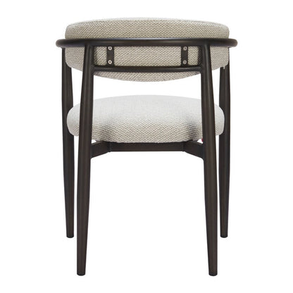 22" White Aluminum Outdoor Dining Chair HomeRoots