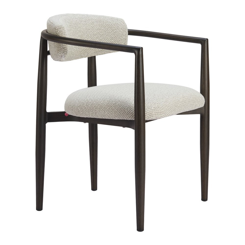 22" White Aluminum Outdoor Dining Chair HomeRoots