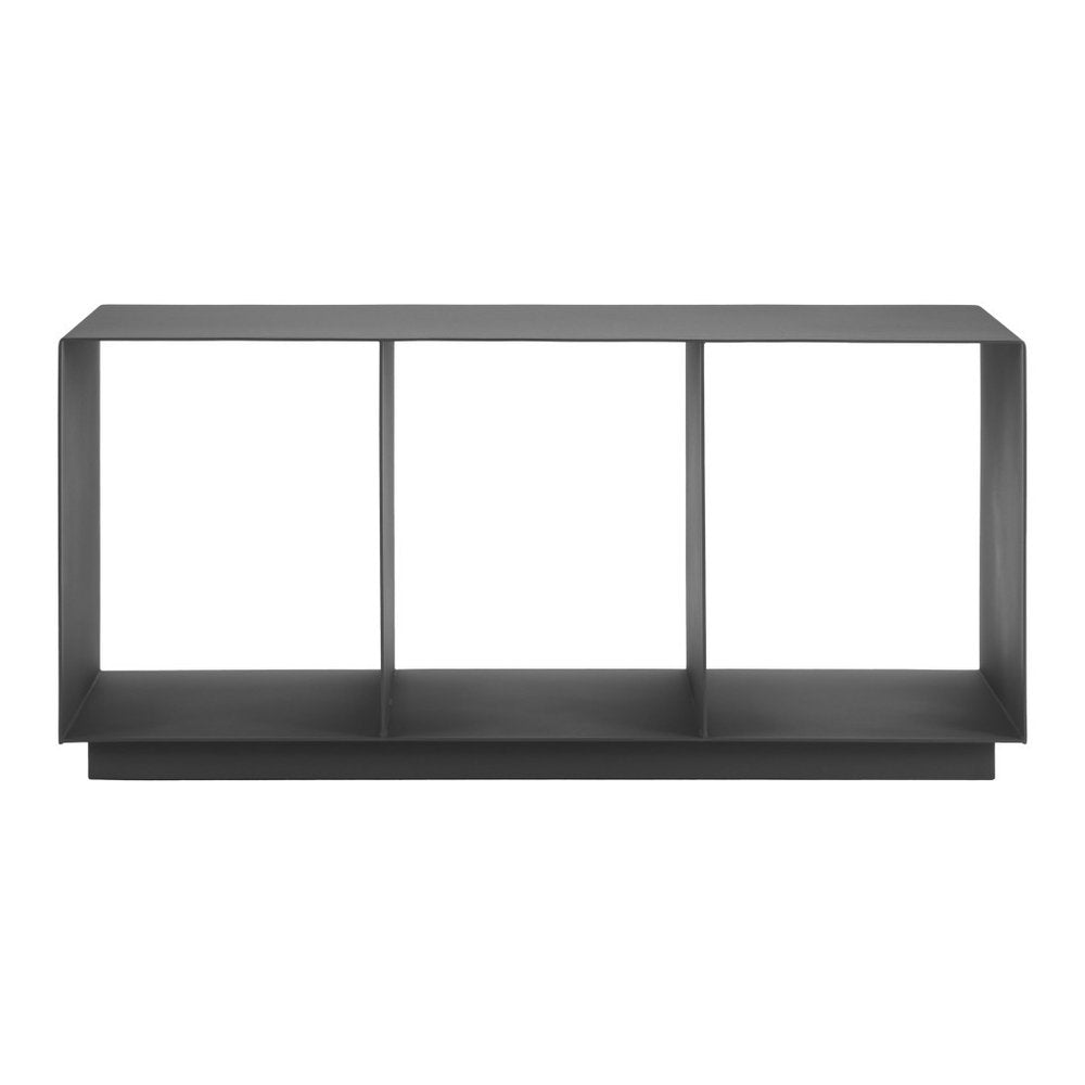 36" Charcoal Aluminum Outdoor Coffee Table HomeRoots