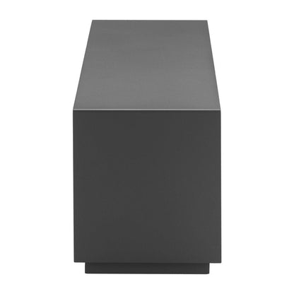 36" Charcoal Aluminum Outdoor Coffee Table HomeRoots