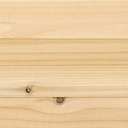 49" X 25" Natural Rectangular Raised Garden Bed