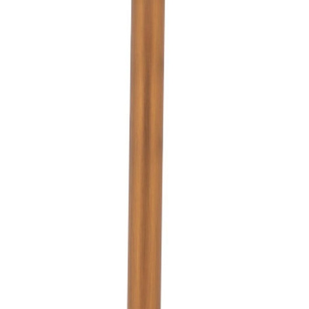24" White and Gold Wood and Steel Rounded Bar Table HomeRoots