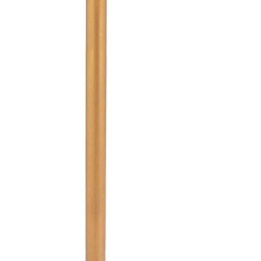 24" Beige and Gold Faux Terrazzo and Steel Square Bar Table HomeRoots