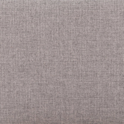45" Gray And Black Fabric And Solid Wood Upholstered Bench HomeRoots