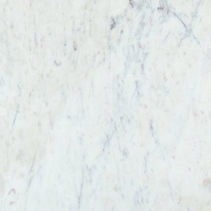 54" White and Black Genuine Marble and Steel Frame Console Table With Two Shelves HomeRoots