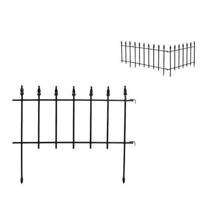 Black Iron Garden Stake HomeRoots