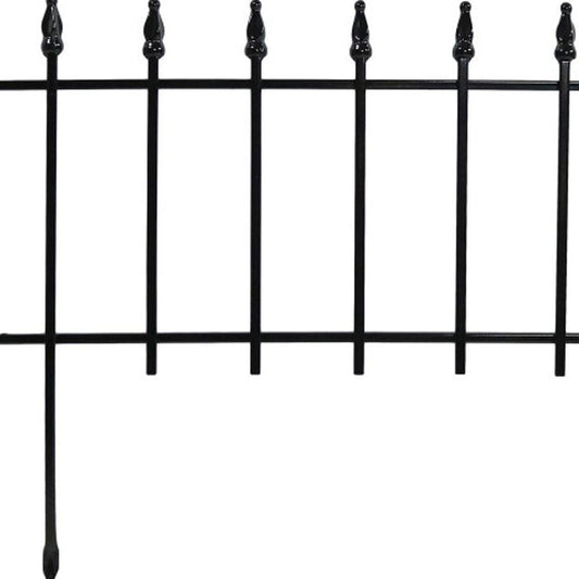 Black Iron Garden Stake HomeRoots