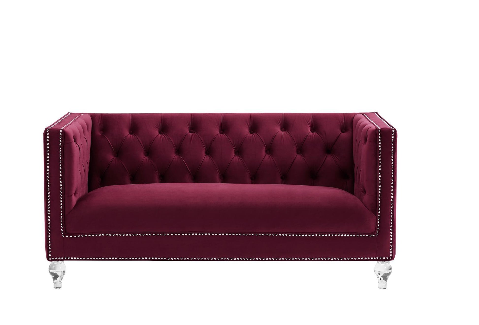 Loveseat for Living Room with Pillows - FurniFindUSA