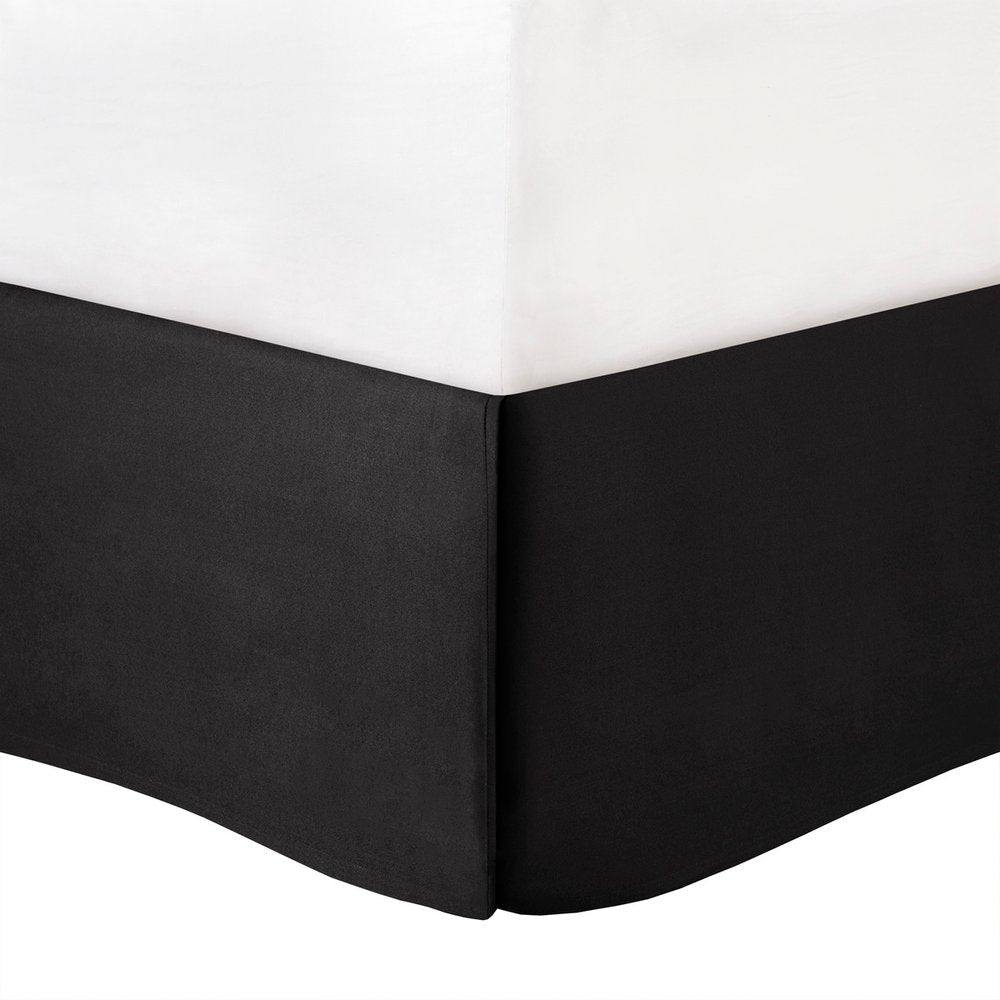 Set of Seven Black King Ring Stitch Polyester Sham And Comforter HomeRoots