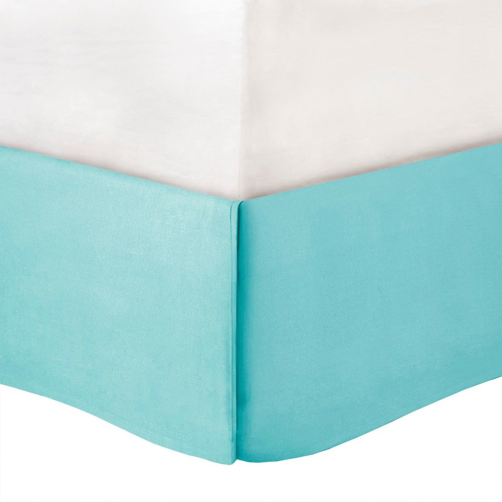 Set of Seven Aqua And Coral King Ring Stitch Sham And Comforter HomeRoots