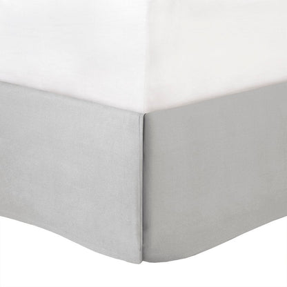 Set of Seven Gray Full Ring Stitch Polyester Sham And Comforter HomeRoots