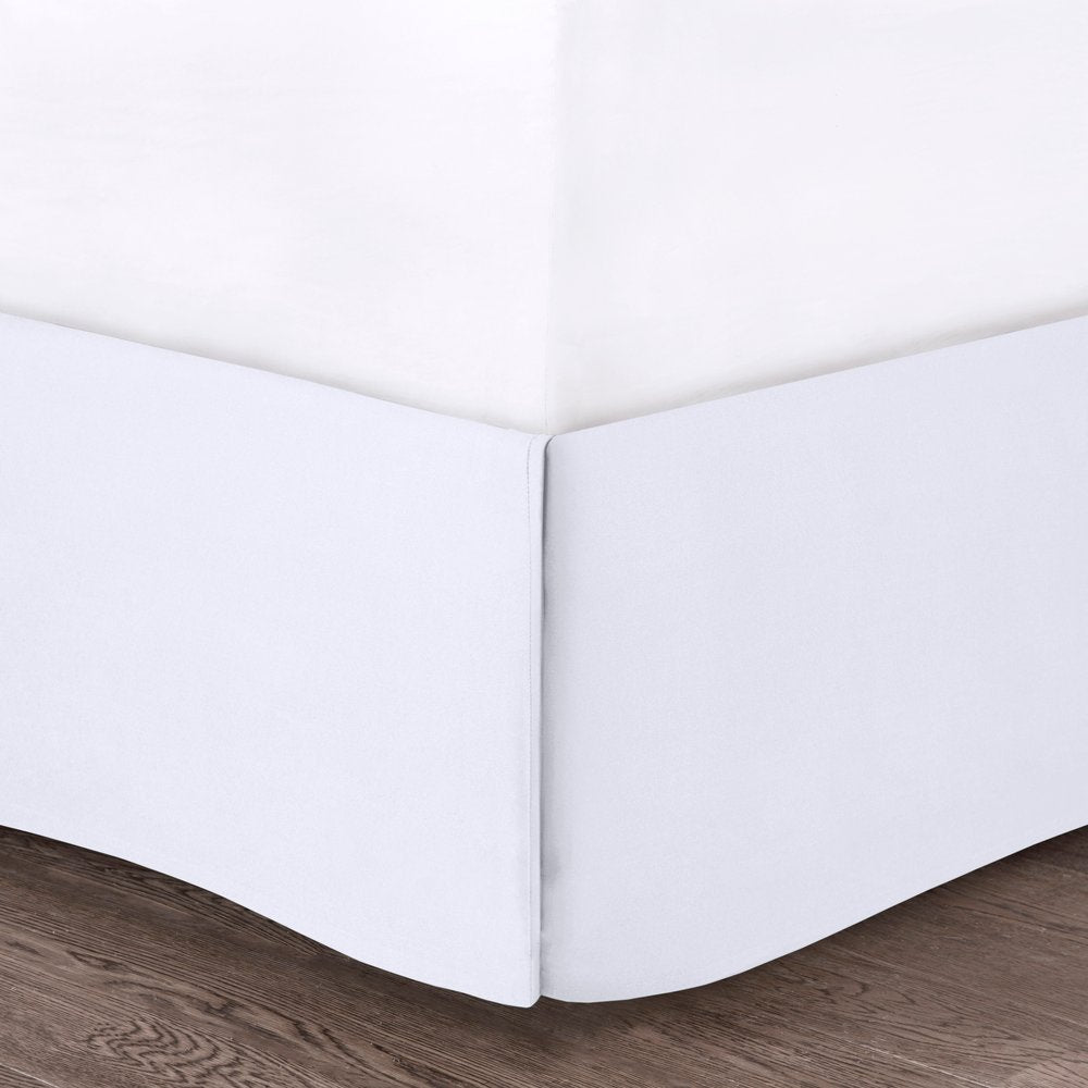 Set of Five White King Ring Stitch Polyester Sham And Comforter HomeRoots