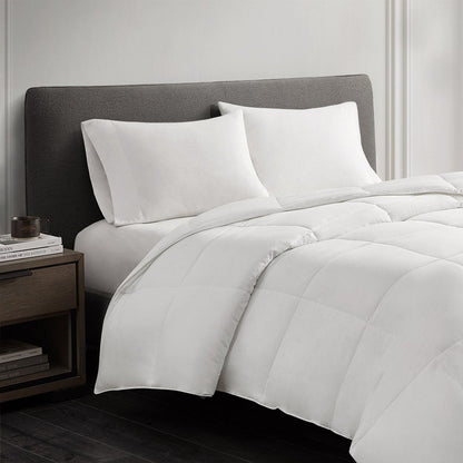 White Ring Stitch Sham And Comforter HomeRoots