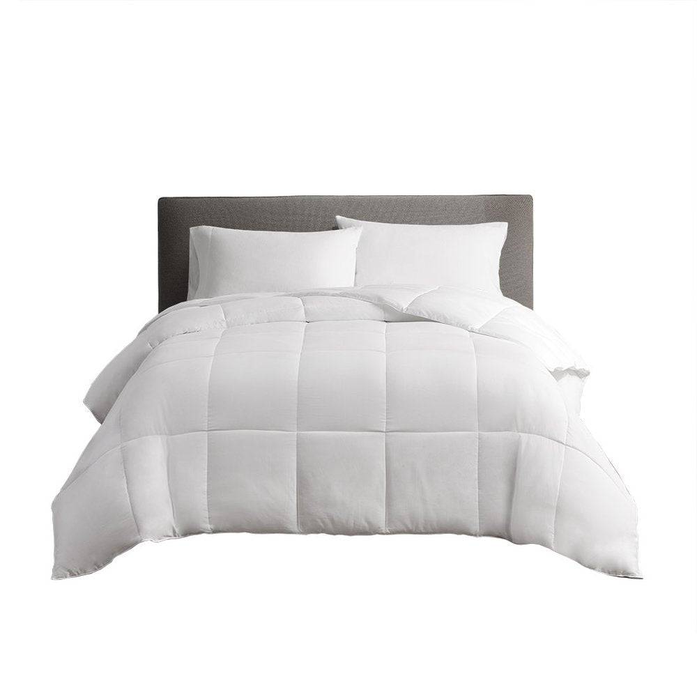 White Ring Stitch Sham And Comforter HomeRoots