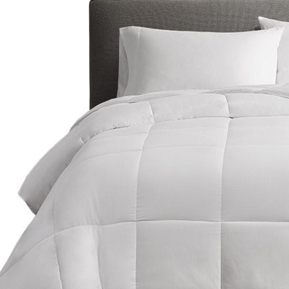 White Ring Stitch Sham And Comforter HomeRoots