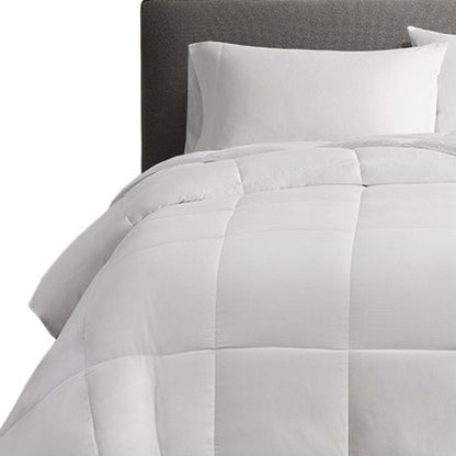White Ring Stitch Sham And Comforter HomeRoots