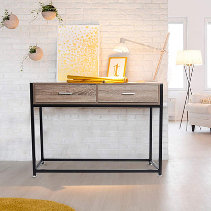 Console Entryway Sofa Coffee Tables with Drawers - FurniFindUSA