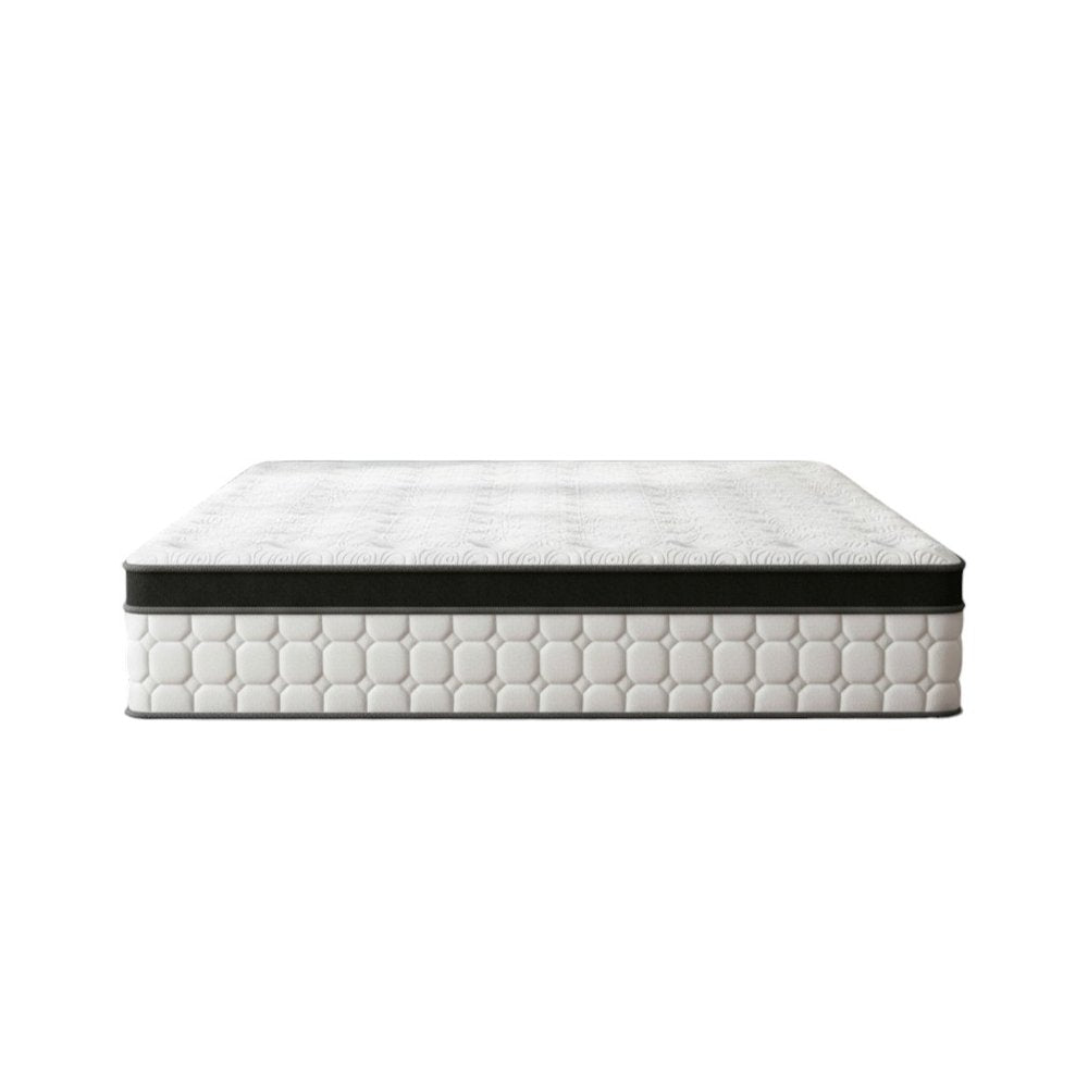 12" Twin Gel Memory Foam Hybrid Mattress HomeRoots