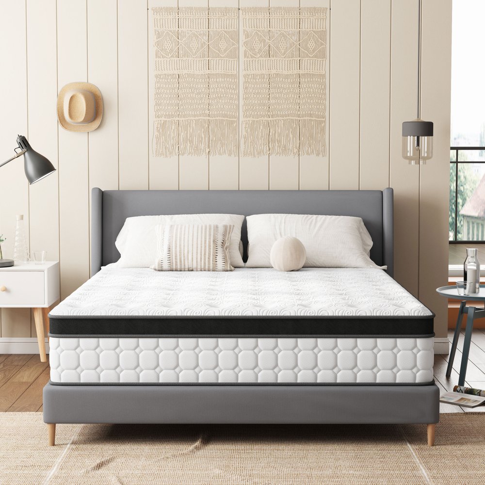12" Twin Gel Memory Foam Hybrid Mattress HomeRoots