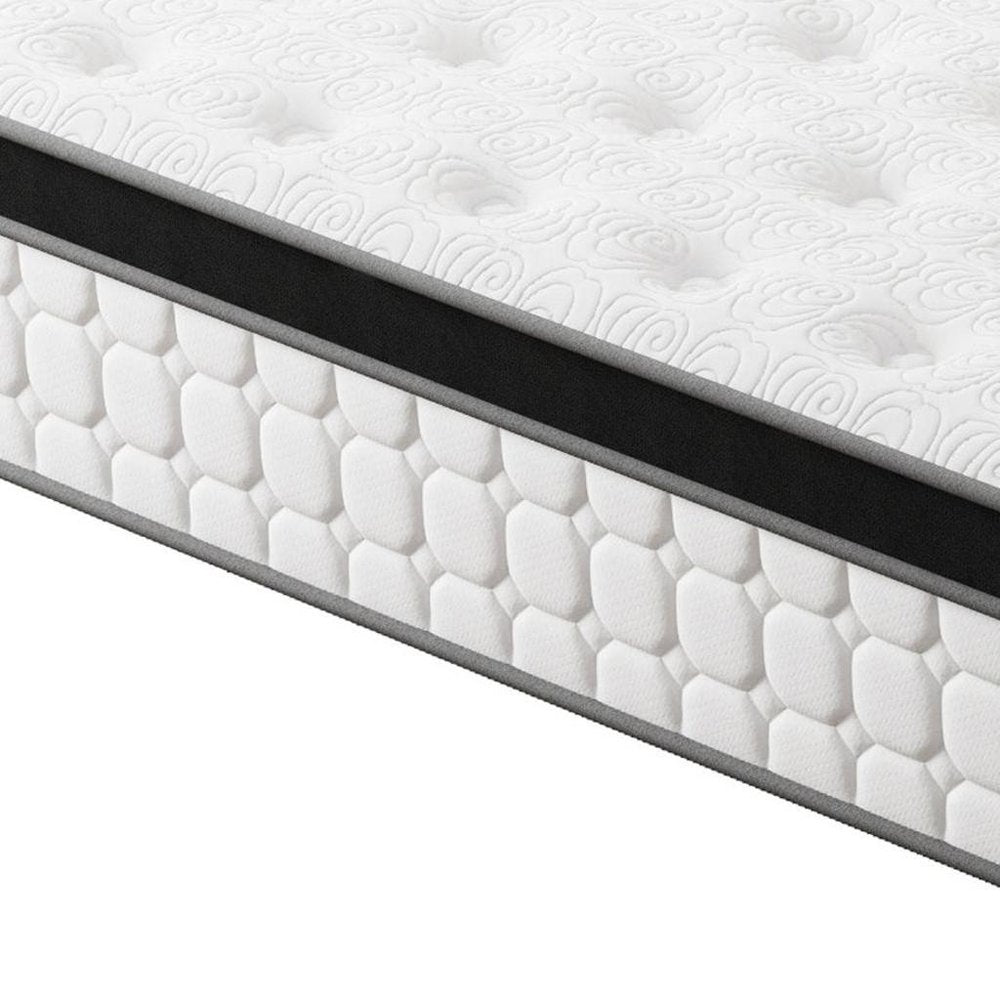 12" Twin Gel Memory Foam Hybrid Mattress HomeRoots