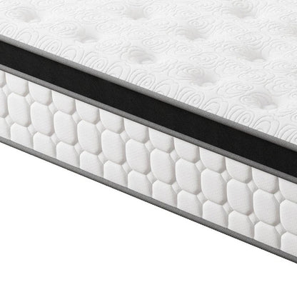 12" Twin Gel Memory Foam Hybrid Mattress HomeRoots